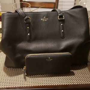 Kate Spade handbag with matching wallet